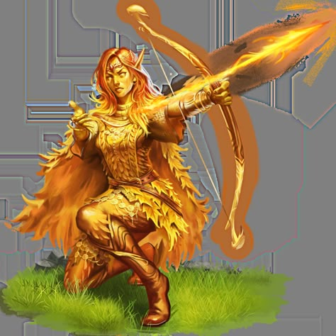 Dnd Summer Eladrin, Summer Eladrin Dnd, Fall Eladrin, Eladrin Summer, Autumn Eladrin, Summer Eladrin, Eladrin Dnd, Eladrin Elf, Golden Elf