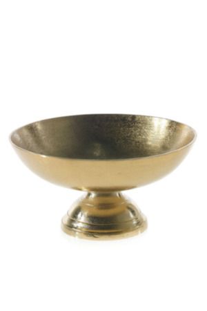 11.75" X 6" METAL OSCAR BOWL GOLD - GandGwebStore.com Vintage Wedding Centerpieces, Geometric Lantern, Console Table Decorating, Gold Vases, Cylinder Vase, Decorative Bowl, Glass Boxes, Paper Lanterns, Metal Wire