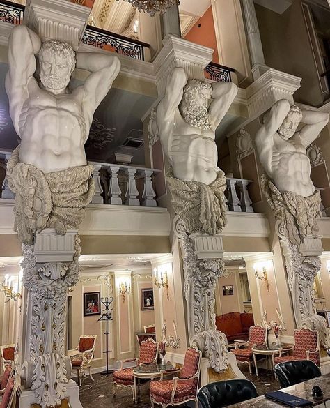 Accent Ceiling, Imperial Hotel, Lounge Club, Kids Interior Room, Fancy Houses, Modern Restaurant, Roman Fashion, Aesthetic Rooms, Classical Architecture