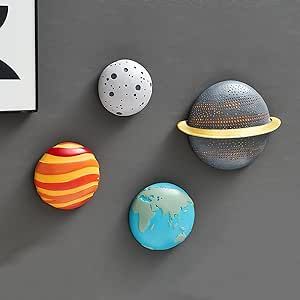 Space Theme Bedroom, Boys Space Bedroom, Outer Space Room, Boys Room Wall Decor, Boy Room Wall Decor, Modern Wall Sculptures, Outer Space Planets, Space Themed Bedroom, Theme Bedroom