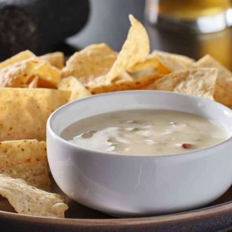 Queso Blanco Recipe, White Cheese Dip Recipe, Mexican White Cheese Dip, Mexican White Cheese, White Cheese Dip, White Queso Dip, Spicy Queso, White Queso, Cheese Dip Recipe