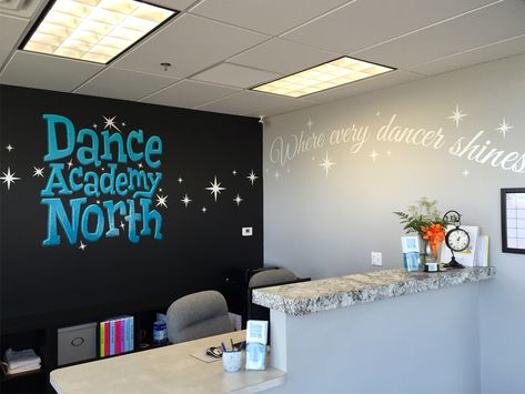 Dance Studio Waiting Room, Dance Class Decoration Ideas, Dance Studio Lobby Waiting Rooms, Dance Studio Lobby, Gym Organization, Dance Nation, Dance Studio Design, Dance Studio Decor, Gym Organizer