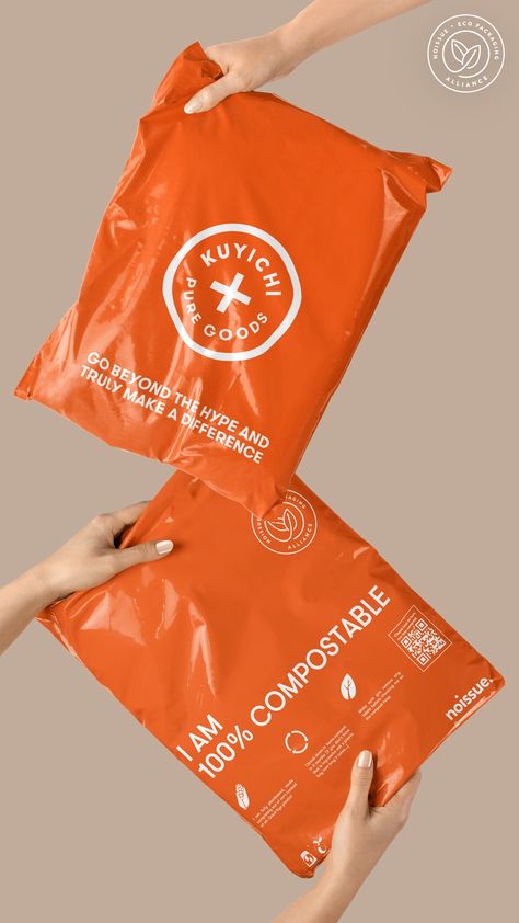 Clothing Bags Packaging, Packaging Design Inspiration For Clothes, Sustainability Aesthetic, Influencer Strategy, Eco Package, Tshirt Inspiration, Juice Packaging, Innovative Packaging, Clothing Packaging