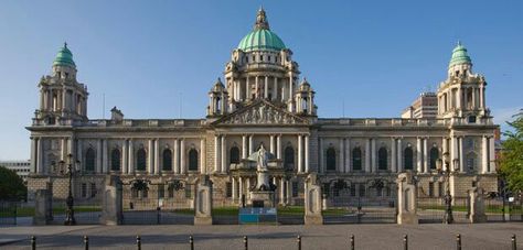 Baroque revival style -- Belfast City Hall Belfast City Hall, Things To Do In Belfast, Belfast Castle, Uk Map, Trash Fashion, Electrical Maintenance, Belfast City, Electrical Services, Electrical Installation