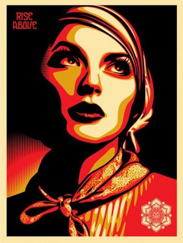 Portrait Painting Masters 12 - Shepard Fairey Shepard Fairy, Shepard Fairey Art, Shepard Fairey Obey, Frida Art, Obey Art, Blog Art, Shepard Fairey, Vector Portrait, Rise Above