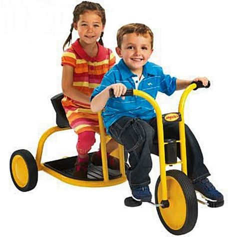 Moon Buggy, Twin Gear, Toddler Tricycle, Tandem Bike, Outdoor Play Equipment, Play Activities, Rubber Tires, Tricycle, Tandem