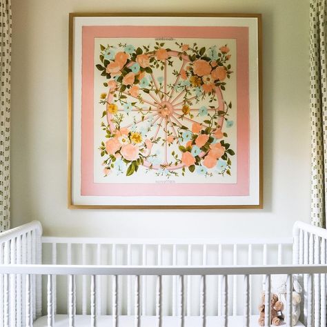 Lark & Grace Interiors’s Instagram photo: “My littlest Valentine’s nursery 💗 Happy Valentine’s Day! • • • • • #houstoninteriordesign #interiordesign #houstondesign…” Red And Pink Nursery, Chinoiserie Nursery Girl Rooms, Green And Pink Nursery Wallpaper, Grandmillenial Nursery Decor Girl, Pink Chinoiserie Nursery, Houston Design, Houston Interior Designers, Nursery Inspo, Nursery Design