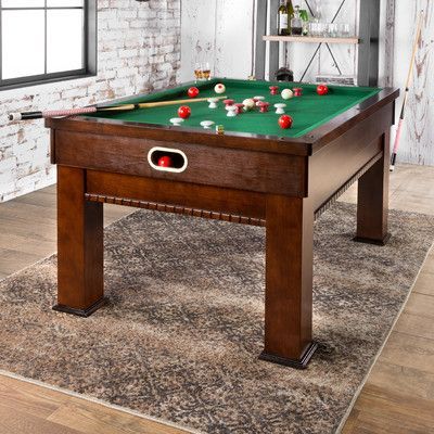 Hokku Designs Aston 5' Bumper Pool Table Bumper Pool Table, Masculine Interior Design, Bumper Pool, Cue Sports, Tech Office, Masculine Interior, Pool Billiards, Basement Redo, Ball Pool