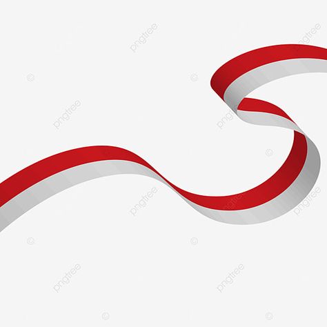 Indonesian Flag, Ribbon Flag, Red And White Flag, Hut Ri, Ribbon Ornaments, Star Illustration, Green Background Video, White Flag, Flag Png