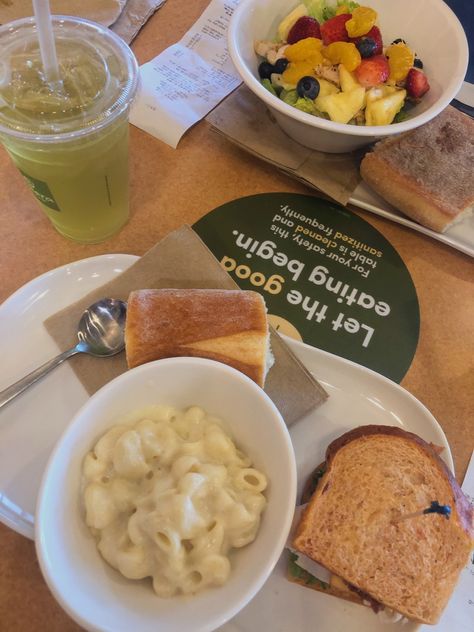 Sandwich Asthetic Picture, Panera Aesthetic, Panera Veggie Sandwich, Fruit Sandwich Aesthetic, Panera Bread Aesthetic, Shino Aburame, Vegan Junk Food, Panera Bread, Easy Healthy Meal Prep