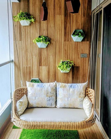 Cane Furniture For Balcony, Tiles Balcony, Iqra Kanwal, Cane Furniture, Small Balcony Decor, Plant Decor Indoor, Selling Furniture, Small Balcony, Balcony Decor