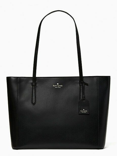 Kate Spade Totes, Kate Spade Tote Bag, Pretty Bags, Material Girl, Kate Spade Purse, Medium Tote, Kate Spade Handbags, Black Tote, Black Tote Bag