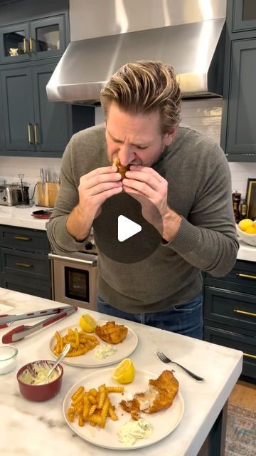 Curtis Stone on Instagram: "Want to know how to make the greatest fish and chips in the world? Start with my Icelandic cod 🐟🤤  Tap the link in bio to shop.   #LoveHSN #fishandchips #recipe" Easy Fish And Chips Recipe, French Fish Recipes, Soft Pretzel Recipes, Bluefish Recipe, Beer Batter Recipe, Homemade Fish And Chips, Beer Battered Fish Recipes, Fish And Chips Recipe, Fish Casserole