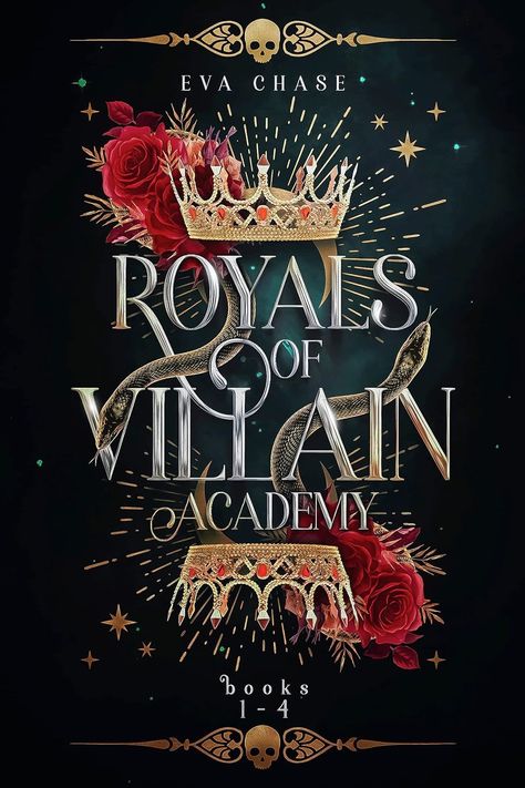 Royals of Villain Academy: Books 1 - 4 (Villain Academy Box Sets) - Kindle edition by Chase, Eva. Paranormal Romance Kindle eBooks @ Amazon.com. Cover Inspiration, Lovers Romance, Dark Magic, Box Sets, Recommended Books To Read, Happy Ending, Paranormal Romance, The Villain, Fantasy Books