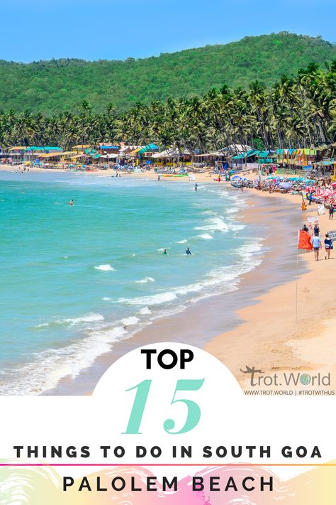 Here is a guide to the top things to do in Palolem beach, one of the best beaches in South Goa, India. It is truly the best place to visit while in Goa. From yoga to shopping; to the best Palolem beach huts and places to eat in, and so much more. Bonus, it's a photography and nature lovers paradise too! Ps. In case you are debating between North Goa vs South Goa, read this list, and you will have your decision made easy for you! Palolem Beach Goa, Patnem Beach Goa India, Palolem Beach, South Goa Itinerary, South Goa Places To Visit, Goa Beaches Photography, South Goa, India Vacation, Goa Travel