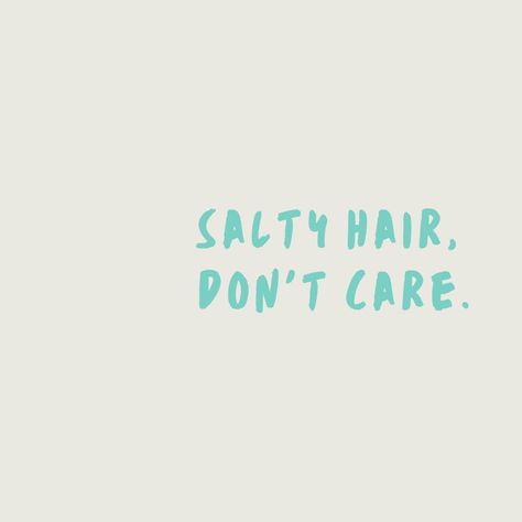 Embracing the salty hair, don't care vibe. 🌊 Summer mode activated ✅ #BeachBabe #OceanBreeze #SaltLife #SurferChic #SeaSaltHair #SummerVibes #BeachStyle #OceanAir #SurferLook #CoastalLiving #BeachWaves #SurferGirls #SummerHair #BeachMode #OceanObsessed #SaltwaterKisses #SeasideLiving #SurfStyle #SaltHair #BeachBeauty Salty Quotes, Baby Blue Quotes, Sea Salt Hair, Surfer Look, Blue Quotes, Seaside Living, Salty Hair, Ocean Air, Beach Beauty