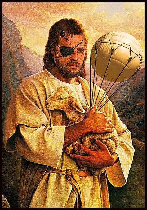 Behold! The Lamb of Boss! Metal Gear V, Metal Gear Solid Snake, Snake Metal Gear, Metal Gear Solid Series, Venom Snake, Mgs V, Metal Gear Series, Phantom Pain, Metal Gear Solid V