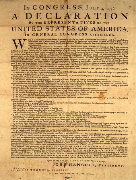 United States Declaration of Independence Declaration Of Independence Quotes, Independence Images, Break Up Letters, Teaching Government, High School Activities, The Declaration Of Independence, United States History, History Education, The United States Of America