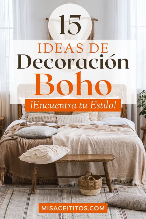 Descubre cómo transformar cualquier espacio en un rincón boho encantador con estas ideas de decoración. Combina muebles vintage y plantas exóticas para una atmósfera encantadora. Casa Vintage, Estilo Boho, Vintage Boho, Boho Chic, Color