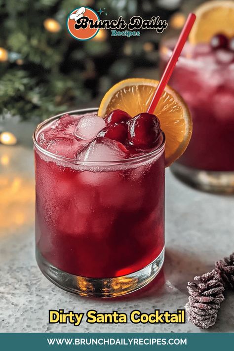 Sip on this fun and festive Dirty Santa Cocktail, a naughty holiday treat. #HolidayDrinks #SantaCocktails #FestiveSips Dirty Santa Cocktail, Santa Cocktail, Brunch Recipes Easy, Egg Dish, Everyday Meals, Weekend Brunch, Holiday Drinks, Cocktail Recipe, Daily Meals