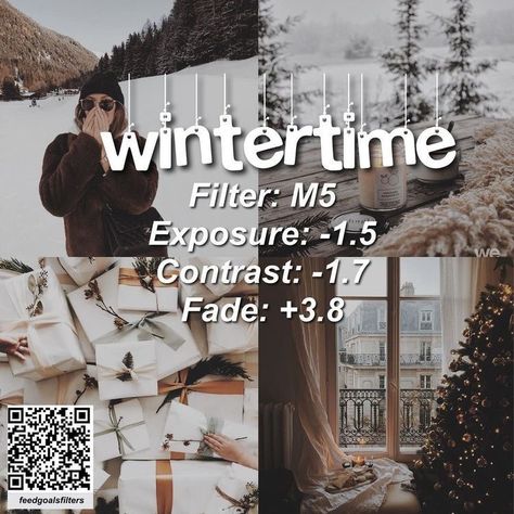 Christmas Filter Camera Roll, Vsco Filter Winter, Beige Filter, Christmas Vsco, Filter Presets, Vsco Feed, Vsco Filter Instagram, Winter Presets, Vintage Photo Editing