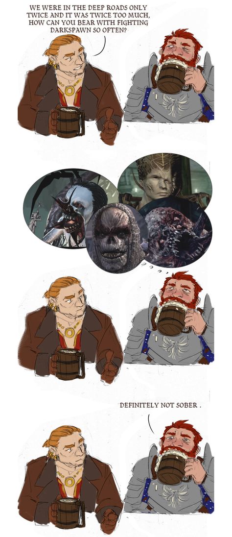 Dragon Age Dwarves, Varric Tethras Fanart, Aveline Dragon Age, Oghren Dragon Age, Dragon Age Awakening, Kerillian Vermintide, Dragon Age Veilguard Wallpaper, Varric Dragon Age, Dragon Age Warden