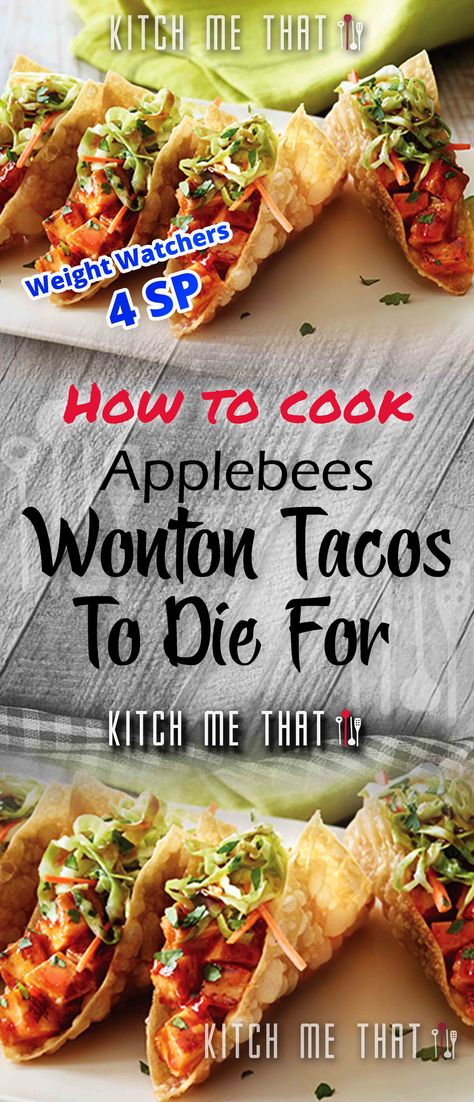 Fish Wonton Tacos, Applebees Copycat Recipes Appetizers Chicken Wonton Tacos, Applebees Wonton Tacos Recipe Copycat, Won Ton Tacos Applebees Chicken Wontons, Copycat Applebees Wonton Tacos, Apple Bees Wonton Tacos Recipe, Apple Bees Wonton Tacos, Copycat Applebees Chicken Wonton Tacos, Applebees Chicken Wonton Tacos Recipe