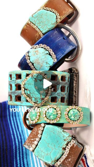 Mark Montano on Instagram: "Leather southwest cuffs! #jewelrydesign #upcyclingfashion #cuffs @johnbeadcorp" Leather Cuff Bracelet Diy, Mark Montano, Leather Bracelet Tutorial, Diy Leather Bracelet, Beading Crafts, Jewerly Making, Diy Fashion Hacks, Leather Cuff Bracelet, Fashion Hacks