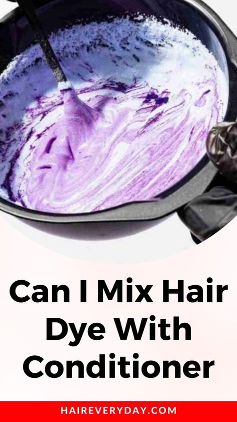 Discover the secret to achieving stunning, customized hair color with our latest article! Learn whether you can mix hair dye with conditioner for a personalized, gentle coloring experience. Unlock the potential to create unique shades, nourish your hair, and maintain vibrant color. Explore the dos and don'ts, expert tips, and step-by-step instructions for achieving salon-worthy results at home. Say goodbye to harsh chemicals and hello to a beautiful, healthy mane. Diy Color Depositing Conditioner, How To Dip Dye Hair At Home, How To Mix Hair Dye Colors, Mixing Hair Dye Colors, Coloring Your Hair At Home, Color Conditioner Dyes, How To Dye Hair At Home Step By Step, Hair Dye Techniques At Home, Hair Color Techniques At Home