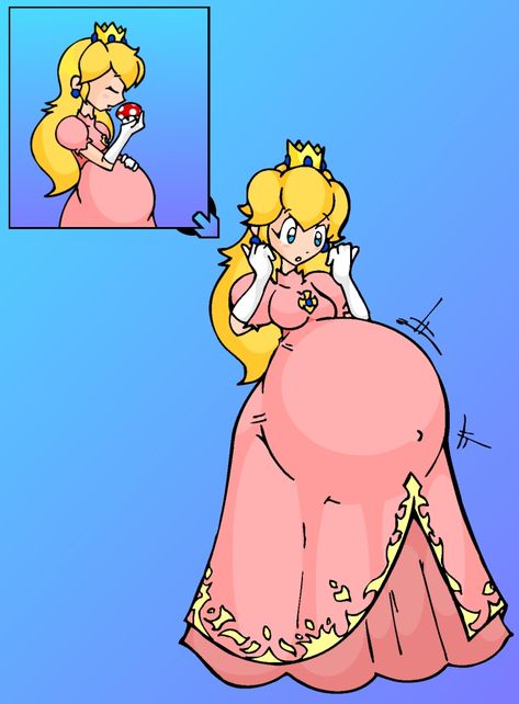 Sarah Magusara Pregnant, Huge Pregnant Belly Anime, Pregnant Woman Cartoon, Pregnant Cartoon, Anime Pregnant Birth Comic, Big Pregnant, Anime Pregnant, Disney Princess Pregnant Fan Art, Belly Art