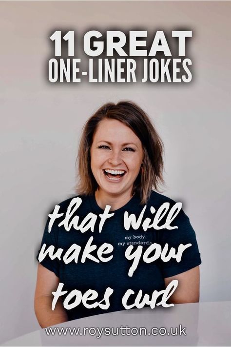 Here are 11 great one-liner jokes that will make your toes curl Best Kid Jokes, Intellectual Quotes, Laugh Out Loud Jokes, Funny Women Jokes, Senior Jokes, Great One Liners, Sarcastic One Liners, Successful People Quotes, Cycling Legs