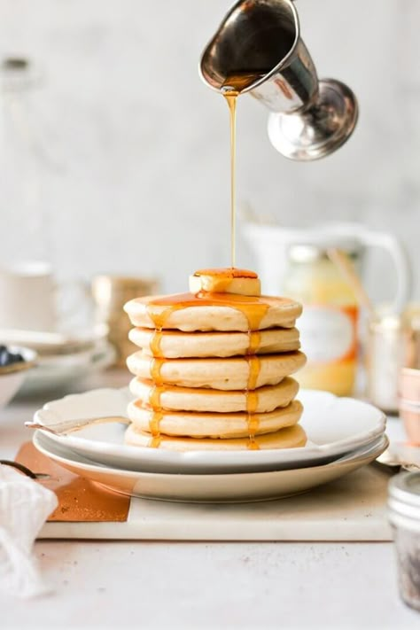 Classic Pancakes, Ricotta Pancakes Recipe, Lemon Ricotta Pancakes Recipe, Classic Pancake Recipe, Lemon Ricotta Pancakes, Pancake Toppings, American Pancakes, Ricotta Pancakes, Bisquick Recipes