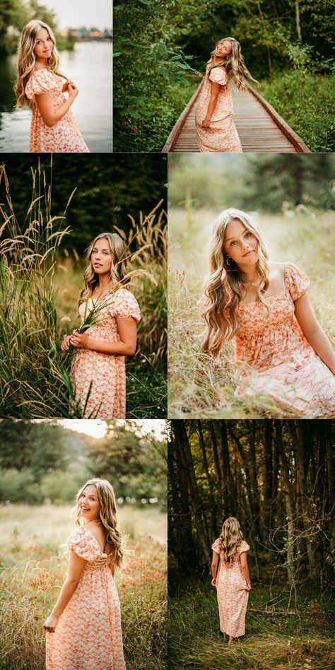 Senior Picture Ideas Butterflies, Styled Senior Photoshoot, Good Senior Picture Poses, Senior Pictures Wall Display, Senior Picture Filters, Grassy Field Senior Pictures, Senior Pic Dress Ideas, Balloon Senior Pictures, Newly Single Photoshoot