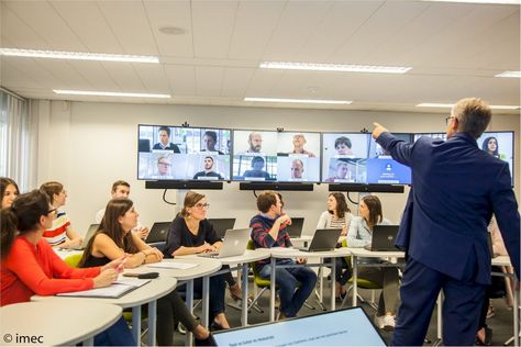 Crossing borders with the hybrid virtual classroom – Media and Learning Hybrid Learning, Digital Economy, Innovation And Entrepreneurship, Virtual Classroom, Instructional Design, Future Classroom, Learning Spaces, Global Economy, Research Projects