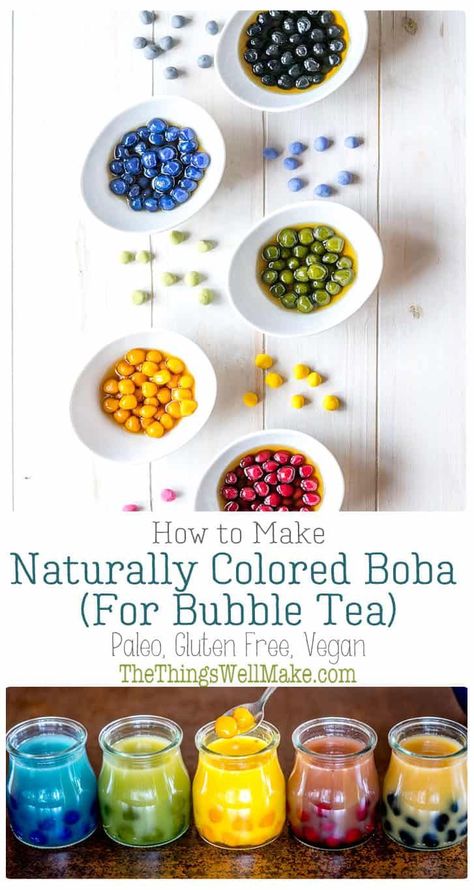 Homemade Boba, Boba Tea Recipe, Boba Recipe, Bubble Tea Recipe, Boba Pearls, Bubble Tea Boba, Bubble Tea Shop, Boba Drink, Tapioca Pearls