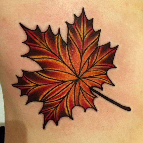 Traditional Autumn Tattoo, Autumn Leaf Tattoo, Fall Leaf Tattoo, Poetry Tattoos, Tattoos Artistic, Autumn Tattoos, Literature Tattoos, Fall Tattoos, Fall Leaves Tattoo