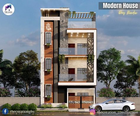 G 3 Elevation Design, G 2 Front Elevation Design Modern, G+2 Elevation Design Indian, Front Elevation Designs G+2, 3 Floors Building Elevation Modern, G 2 Elevation Design, G+1 House Elevation Indian, Small House Design Floor Plan, Louver Design