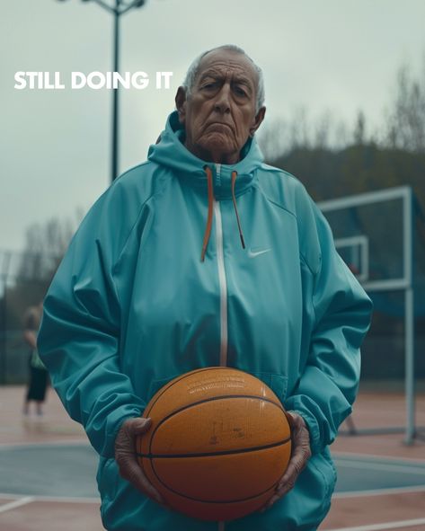 If Nike would make “Still Doing it” Campaign 😍 Did you know that Nike’s and most iconic marketing campaign generated growth from $877 Million to $9.2 billion in just 10 years? Original idea by: @shwinnabegobrand All images are generated by AI #stilldoingit #nikecampaign #marketingcampaign #midjourneyaiart Nike Photography, Nike Campaign, Sports Campaign, Nike Bags, Inspo Board, Marketing Campaign, Project Inspiration, March Madness, Nike Just Do It