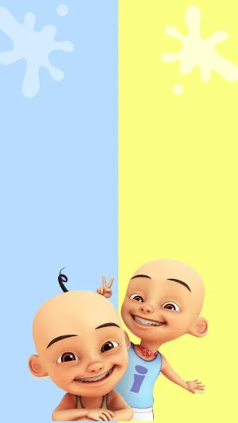 Download Blue and Yellow Upin&Ipin Wallpaper | Wallpapers.com Upin Ipin Cute, Upin Ipin Wallpaper, Upin Ipin Aesthetic, Upin Dan Ipin, 90s Wallpaper Hip Hop, Diy Quiet Books, Wallpaper Hp, Wallpaper Disney, Disney Images