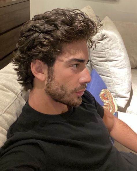 Hairstyle Aesthetic, Long Curly Hair Men, Long Hair Perm, Surfer Hair, Mens Haircuts Short Hair, Guy Haircuts Long, Men Haircut Curly Hair, Taper Fade Haircut, Mens Hairstyles Thick Hair