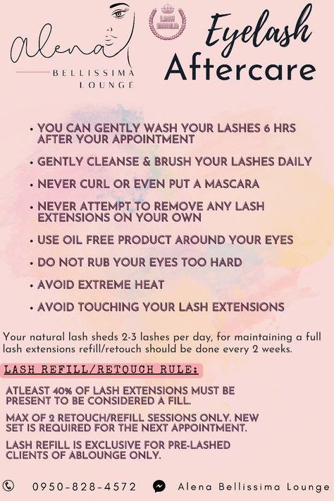 Eyelash Extensions Styles, Perfect Eyelashes, After Care, Full Lashes, Care Card, Natural Lashes, Touching You, Eyelash Extension, Lash Extensions