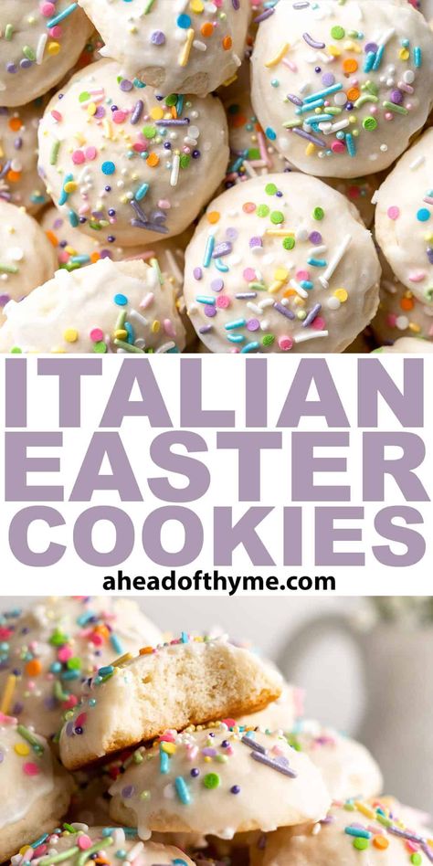 Italian Easter Cookies Easter Knot Cookies, Gluten Free Italian Easter Cookies, Easter Cookies Italian, Angenette Italian Cookies, Best Easter Cookies, Italian Easter Appetizers, Buttery Italian Easter Cookies, Italian Knot Cookies Recipes, Anginetti Cookies Italian