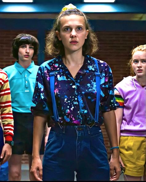 sauna test Stranger Things 3 Outfits, Eleven Season 3 Outfits, Eleven Outfits, Stranger Things Eleven Costume, Eleven Season 3, Stranger Things Millie Brown, Eleven Stranger Things Costume, Eleven St, Stranger Things Fashion