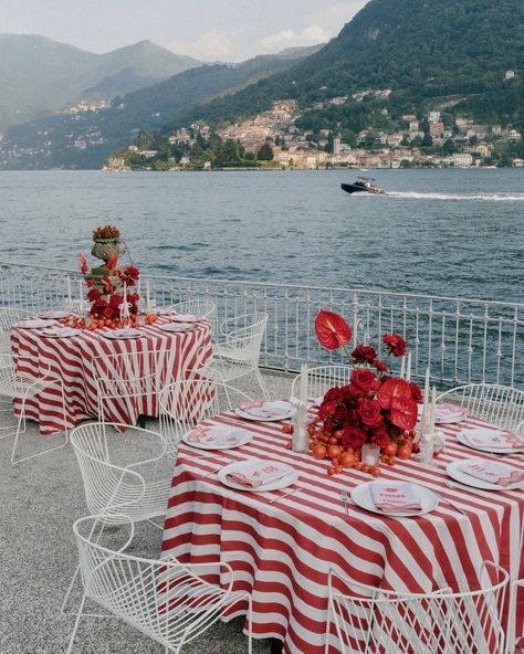 WELCOME PARTY ❤️🍷🍝 dress @undonebykate earrings @freepeople shoes @tissimum nicks suit @suitshopofficial nicks shoes @dukedexter1of1 wedding planner @weddingeventsitaly photographer @luis.mendoza_ph @lightfeels.wedding stationary @grigiocielostudio makeup @lauramercier @mercier_mua_elsaid hair @nevzorovamakeup florals @riccardociceri cocktail napkins @shopabbode #welcomeparty #lakecomo #destinationwedding #theme #thatsamore #tardyitalianwedding #italy Welcome Party Dress, Summer Ceremony, Linen Candle, Welcome Party, Galia Lahav, Light Rain, Flower Invitation, Bridal Fashion Week, Welcome To The Party