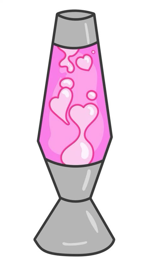 Lava Lamp Valentine, Painted Lava Lamp, Lava Lamp Digital Art, Lava Lamp Clipart, How To Draw A Lava Lamp, Lava Lamp Art Drawing, Trippy Lava Lamp Painting, Lava Lamp Drawing Easy, Lava Lamp Art Project