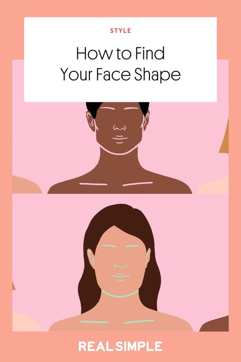 We go over face shapes, including triangle, round, square, oval, diamond, rectangle, and heart, and how to find out what face shape you have—with diagrams. #style #faceshape #howtofindfaceshape #beauty How To Style Hair Based On Face Shape, How To Get A Diamond Face Shape, Make Up For Rectangle Face, How To Tell What Face Shape You Have, Round Vs Oval Face Shape, Round Face Vs Oval Face, How To Find Ur Face Shape, How To Find Face Shape For Women, How To Know What Face Shape You Have