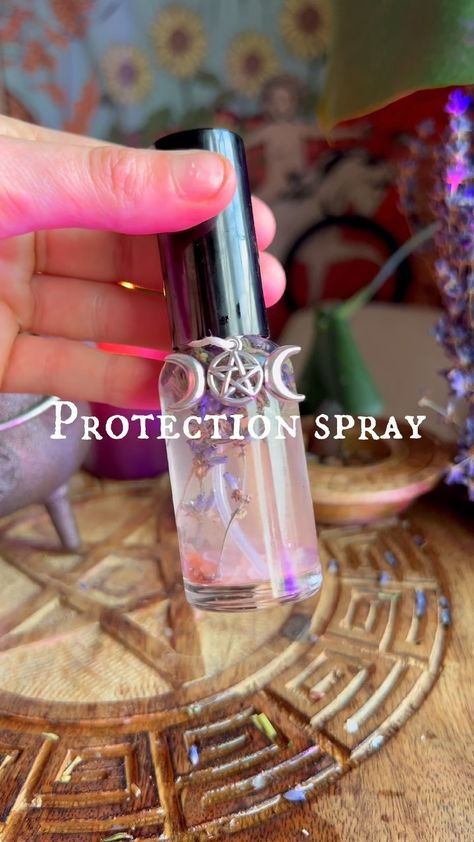 How To Make Protection Spray Witchcraft, Protection Spray Recipe Witchcraft, Witch Room Spray, Anti Bad Vibe Spray Witchcraft, Protection Spray Witchcraft, Home Protection Witchcraft, Remove Bad Energy, Witchcraft Protection, Witch Runes