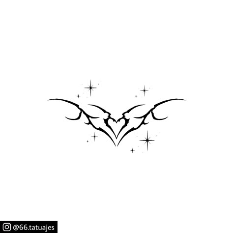 Graphic Heart Tattoo, Heart Bat Tattoo, Neotribal Heart Tattoo, Bat Heart Tattoo, Cybercore Tattoo, Tato Art, Cool Finger Tattoos, Y2k Tattoo, Bat Tattoo