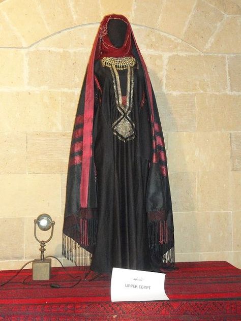 Egyptian traditional/folk clothes Egyptian Traditional Clothing, Traditional Egyptian Clothing, Upper Egypt, Egyptian Clothing, Egyptian Fashion, Egyptian Women, Traditional Attires, National Clothes, Africa Dress