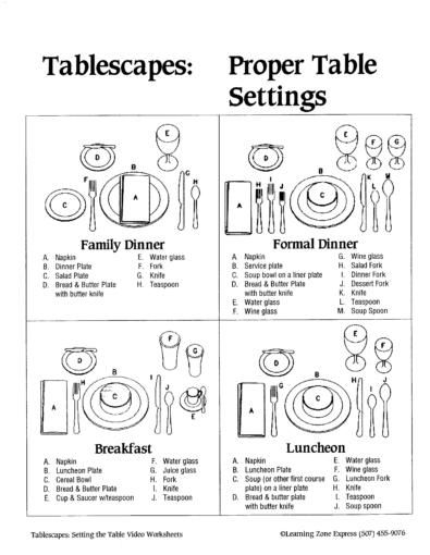 Download place setting template 24 Informal Place Setting, Proper Table Place Setting, Proper Place Setting Diagram, How To Set Silverware On Table, Setting The Table For Dinner, Place Settings Dinner Party, Place Settings Everyday Simple, Luncheon Table Settings, Table Setting Chart